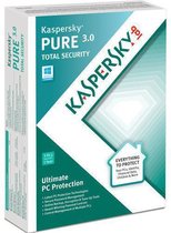 Kaspersky, Pure 3.0 Total Security (3 PC) (Dutch / French)
