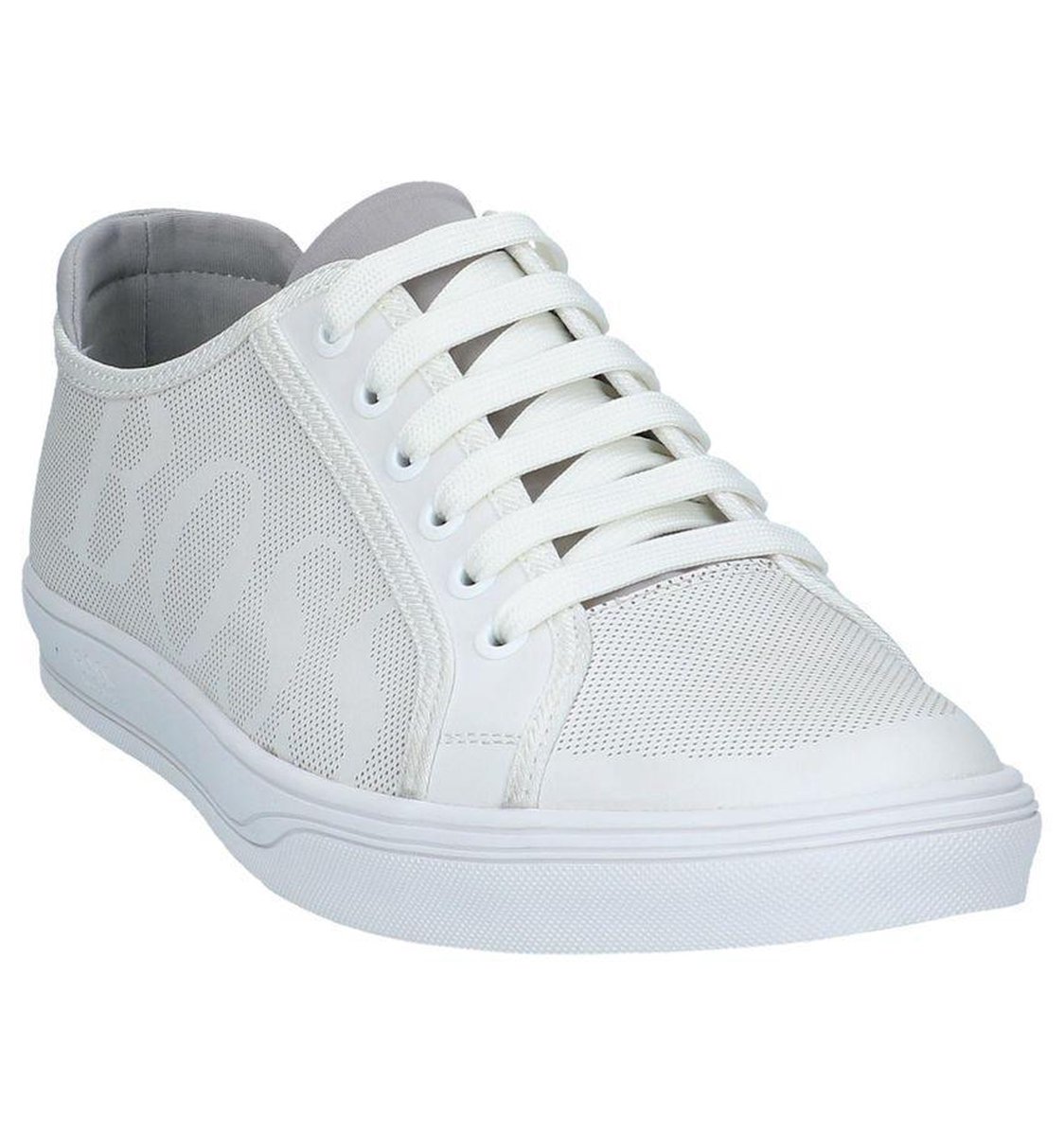 Hugo Boss - Attitude -50385618 - Sneaker laag gekleed - Heren - Maat 44 -  Wit - 100 -White | bol