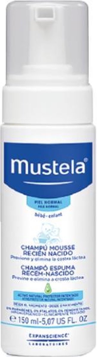 MULTI BUNDEL 2 stuks Mustela Foam Shampoo For Newborns 150ml