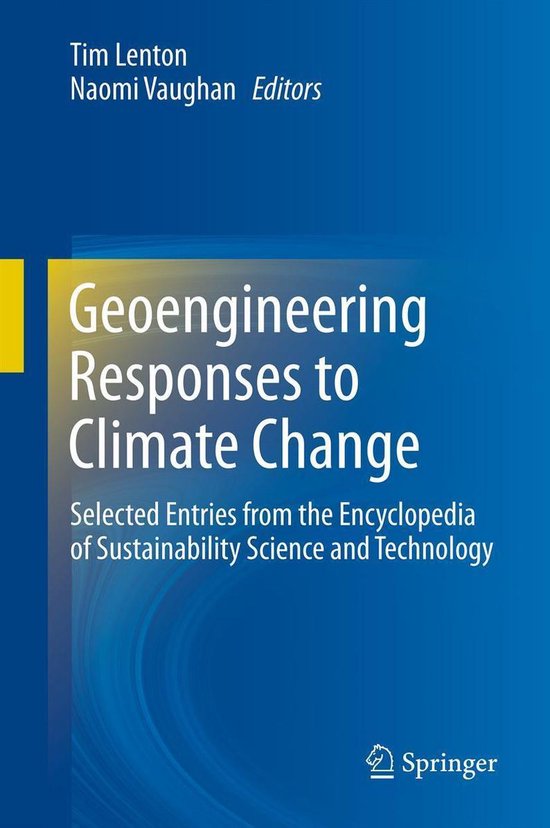 Geoengineering Responses to Climate Change - cover