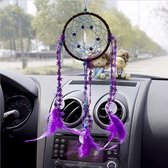 Indiaanse Dromen Vanger - Dream Catcher Klein - Indianen Deco Droomvanger Kralen Veren Ringen