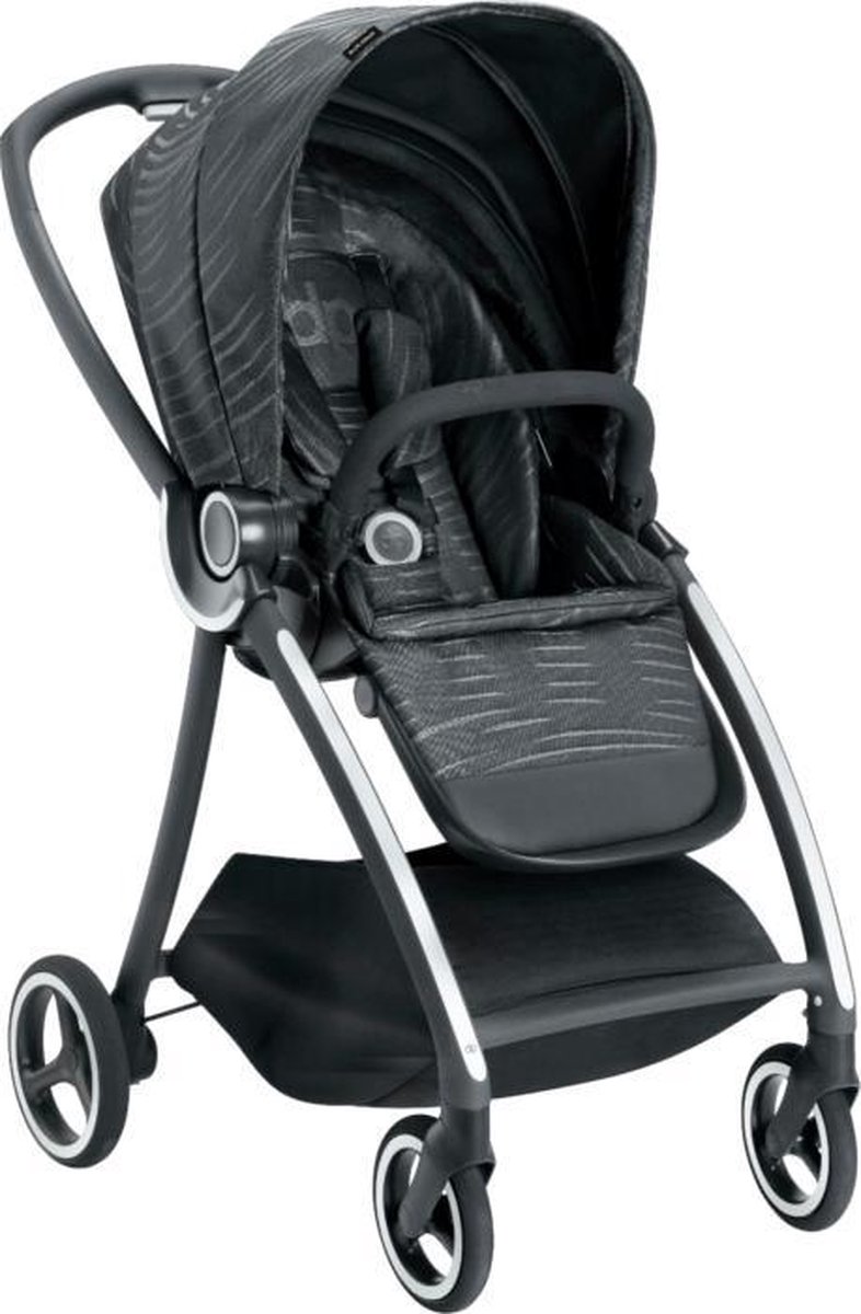 GB Maris Kinderwagen: Wendbaar, Lux Black, 4-wiel