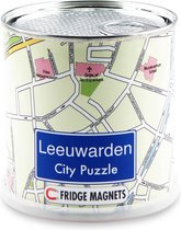 City Puzzle Leeuwarden - Puzzel - Magnetisch - 100 puzzelstukjes