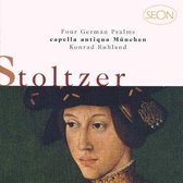 1-CD STOLTZER - FOUR GERMAN PSALMS - CAPELLA ANTIQUA MUNCHEN / KONRAD RUHLAND