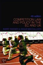 Competition Law and Policy in the EC and UK