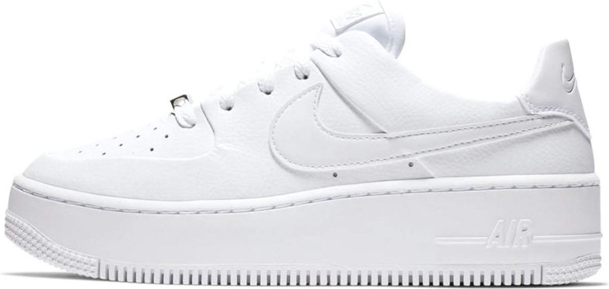 Nike Air Force 1 Sage Low Sneaker Dames Sneakers - Maat 38 - Vrouwen - wit  | bol.com