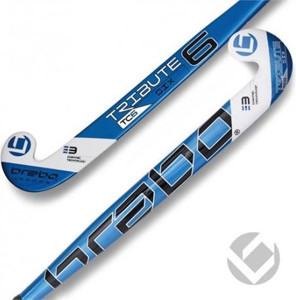 Brabo TC-6 - Zaalhockeystick - Kinderen - 36,5 Inch - Carbon -  blauw/zwart/wit | bol.com