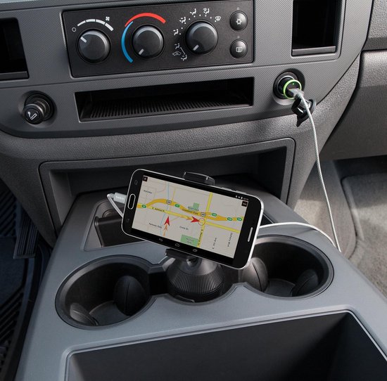 Support de téléphone Belkin pour voiture dans un porte-gobelet