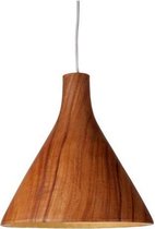 Fairtrade Lamp Aca Kegel 25x25cm Naturel/Goudblad