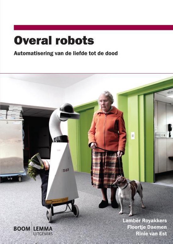 Cover van het boek 'Overal robots' van Floortje Daemen