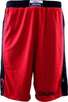 Short réversible Spalding Essential - Pantalon de sport - Adultes - Combi rouge - Unisexe - XL