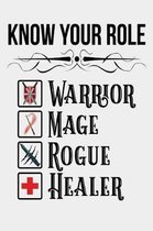 Know Your Role Warrior Mage Rogue Healer