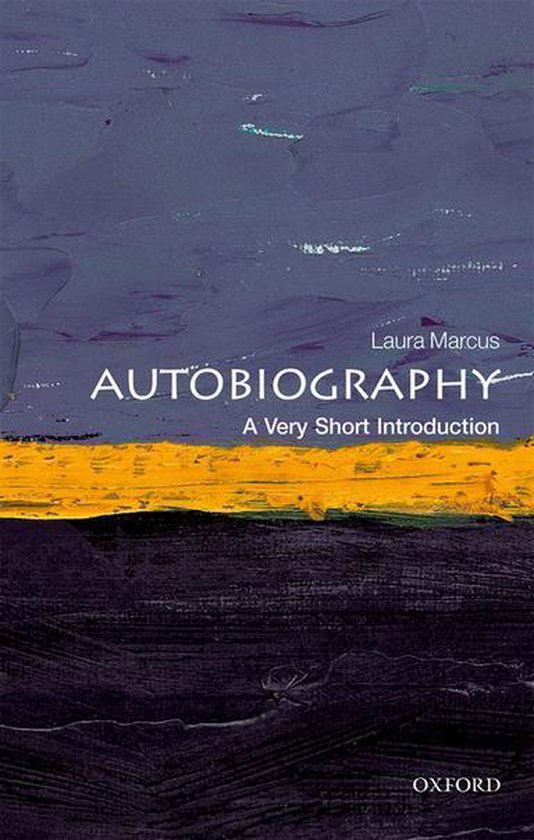 Very Short Introductions - Autobiography - cover