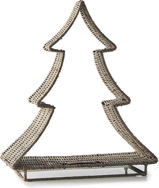 Nodig uit Versnel met tijd Riviera Maison - Rustic Rattan Open Christmas Tree - Kerstboom | bol.com
