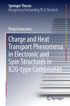 Omslag Charge and Heat Transport Phenomena in Electronic and Spin Structures in B20-type Compounds