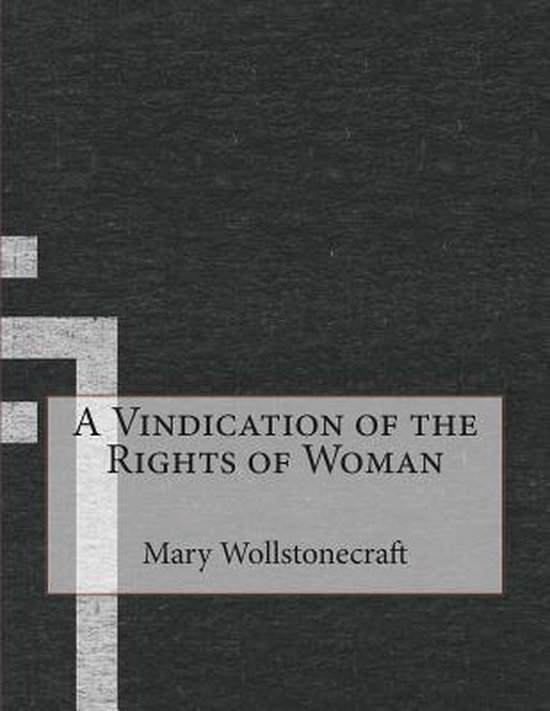 A Vindication of the Rights of Woman - cover