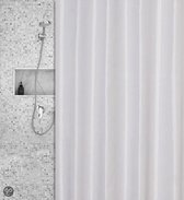 Roomture - rideau de douche - blanc - 180 x 200 cm