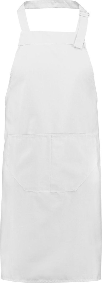 Benza Schort Keukenschort Neutraal, Blanco - Wit (70 x 85 cm) Standaard Kwaliteit