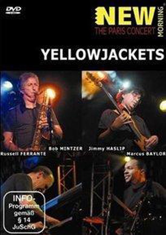 Cover van de film 'Yellowjackets - Paris Concert'
