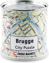 City Puzzle Brugge - Puzzel - Magnetisch - 100 puzzelstukjes