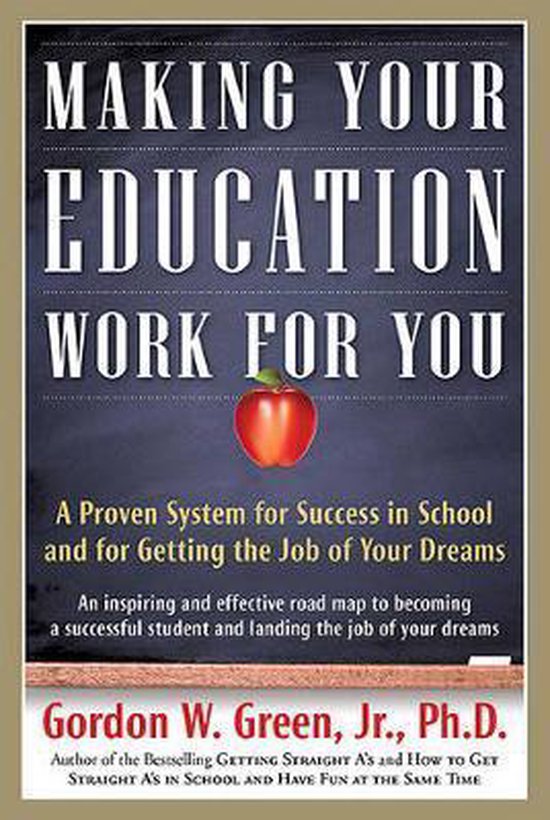Making Your Education Work for You - cover