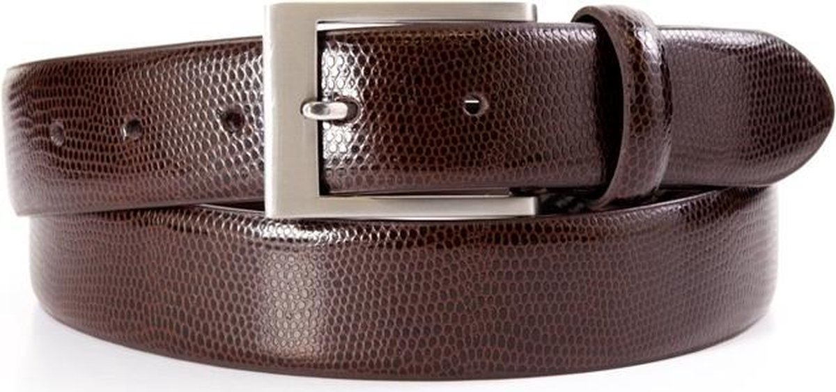 Take It Leren Riem 1.5 cm Metallic Roze