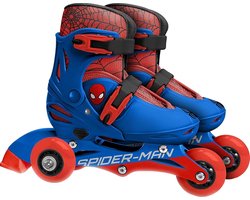 foto van Marvel Spider-man Inline Skates Hardboot Rood/blauw Maat 27-30