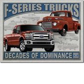 FORD - F-Series Trucks Metalen wandbord 40,5 x 31,5 cm.