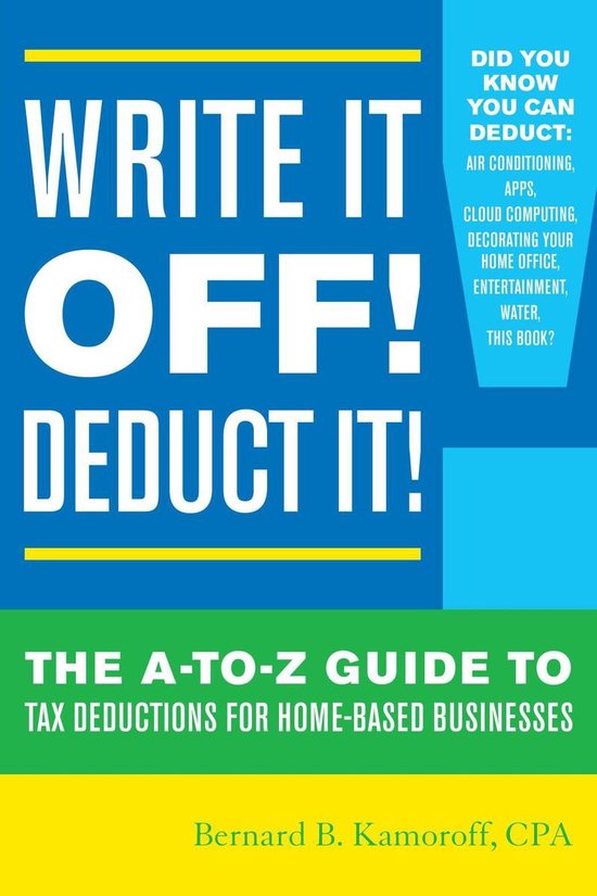 Write It Off! Deduct It! - cover