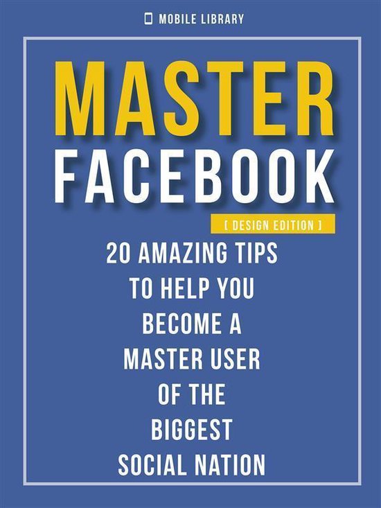 Master Facebook [ Design Edition ] - cover