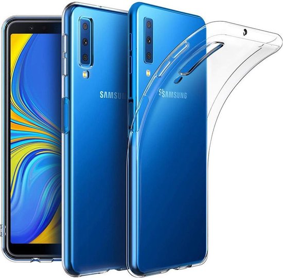 bol.com | Samsung Galaxy A9 2018 Hoesje - Siliconen Backcover - Transparant