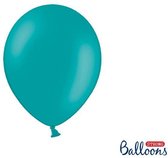 """Strong Ballonnen 27cm, Pastel Lagoon blauw (1 zakje met 10 stuks)"""