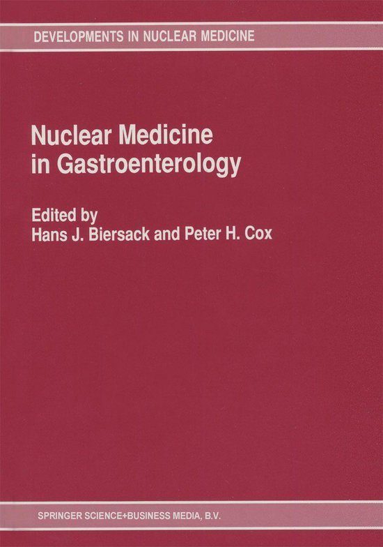 Developments in Nuclear Medicine 18 - Nuclear Medicine in Ga ... - cover