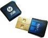 PNY HP v165w USB Flash Drive - 8 GB / Blauw