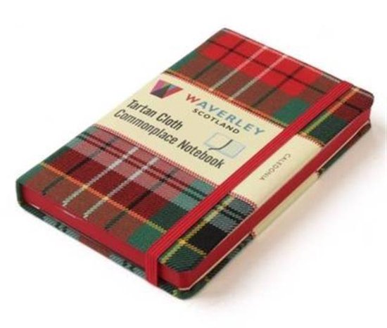 Foto: Waverley scotland large tartan cloth commonplace notebook 