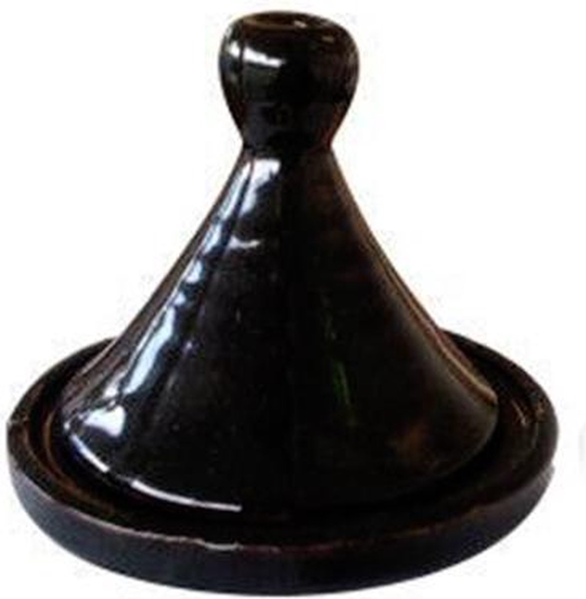 Tajine Zwart M, set van 3 Zwarte tajine Mini Tajines voor serveren