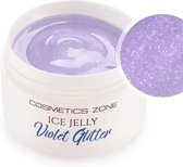 Cosmetics Zone ICE JELLY - Violet Glitter