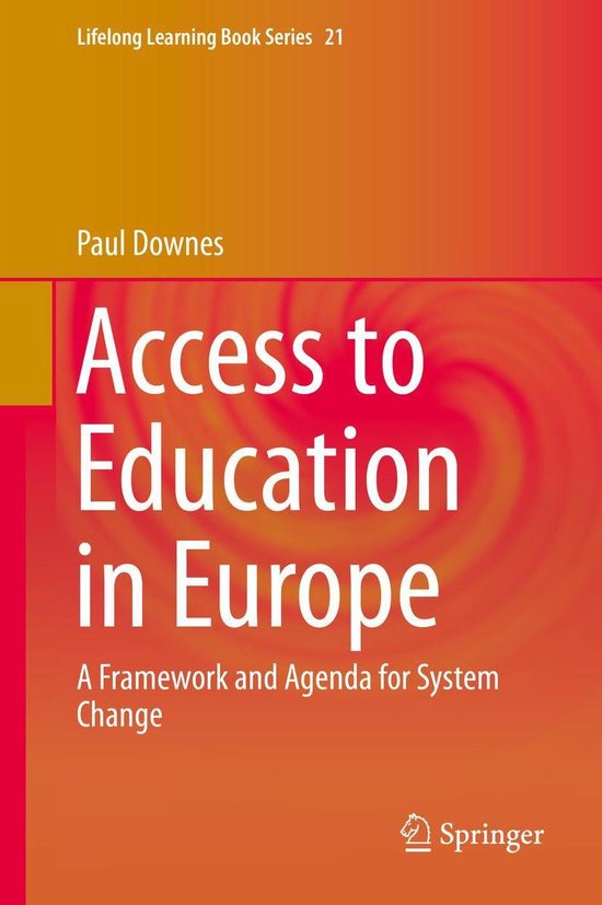 Lifelong Learning Book Series 21 - Access to Education in Eu ... - cover