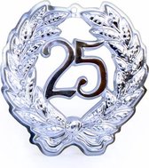 jubileumkrans - 25 - zilverkleurig