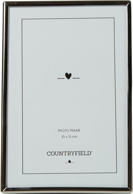 Countryfield - Fotolijst - Staand & Hangend - Zilverplated - 10x15 cm