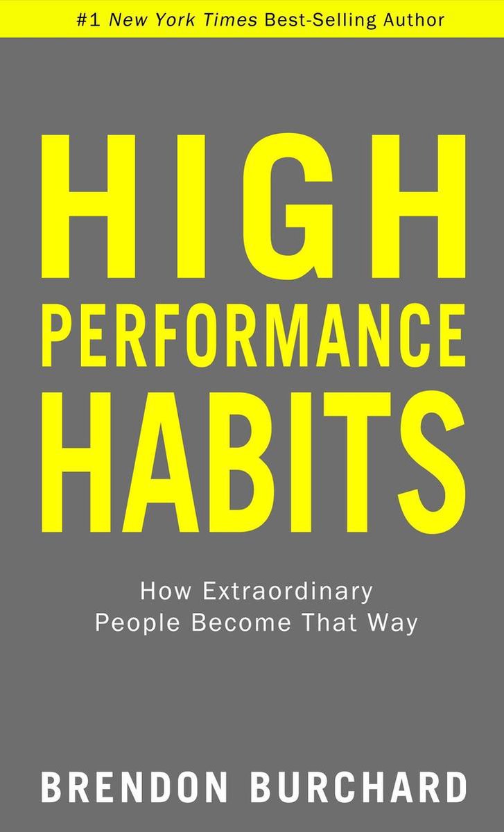Omslag van High Performance Habits
