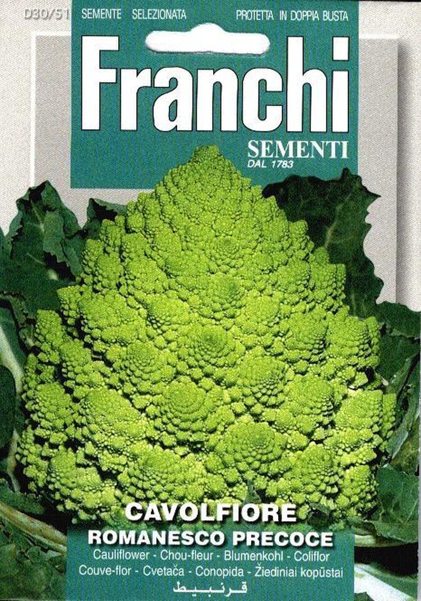 Franchi - Cavolfiore Romanesco Precoce- Bloemkool 30/51