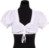 Dirndl blouse Emma wit mt 38