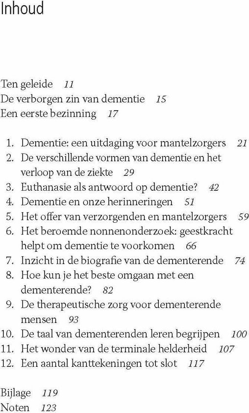 Denken met je hart 1 - De verborgen zin van dementie