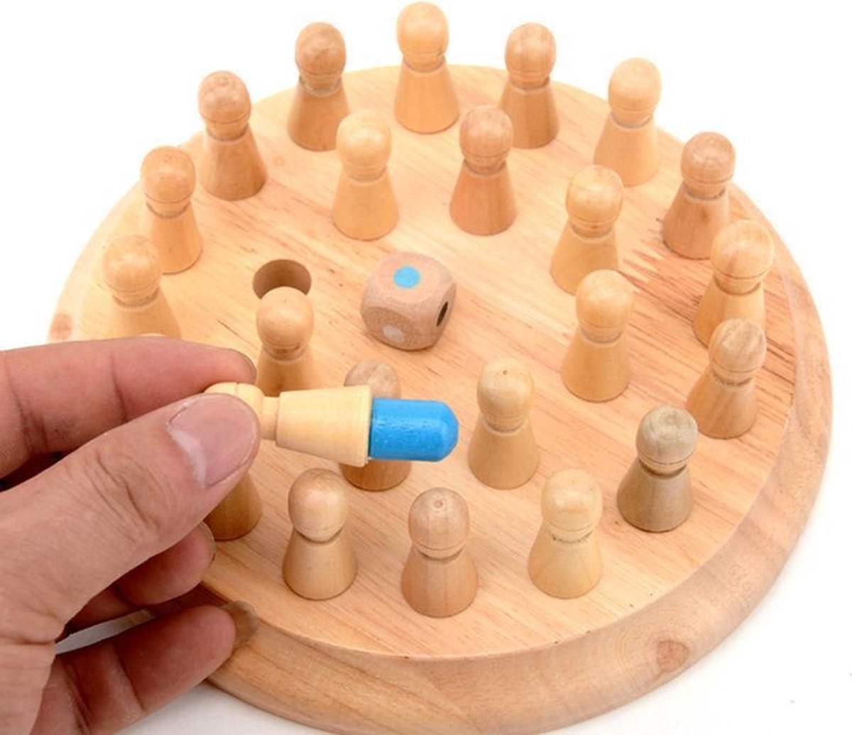 Zenuw argument oogst Memory spel - geheugenspel - houten speelgoed | Games | bol.com