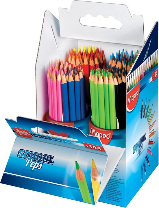 CLASSPACK 138 FEUTRES ET CRAYONS DE COULEURS