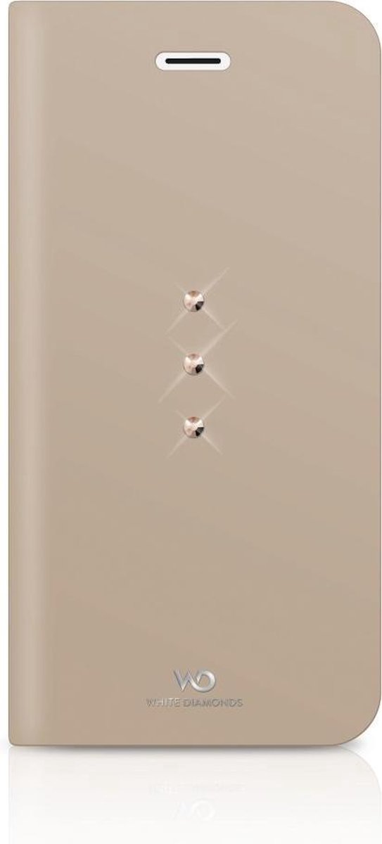 White Diamonds Booklet Crystal iPhone 6/6S/7 rosegold