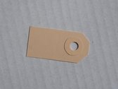 label 50 x 25 mm karton 200 stuks - crème kleur