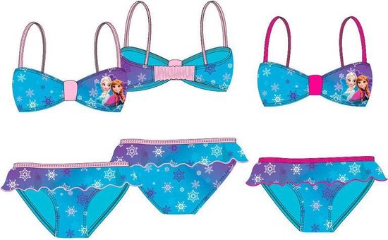 Disney Frozen Bikini Roze Maat 98 