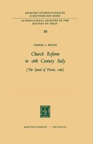 International Archives of the History of Ideas Archives internationales d'histoire des idées 29 - Church Reform in 18th Century Italy